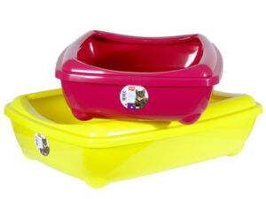 Karlie Flamingo Katzentoilette mit Rand Arist-O-Tray Hawai - 50 x 38 x 13 cm