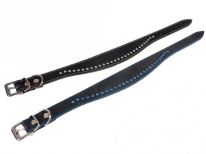 Karlie Halsband Chic - Schwarz/Grau - 55 cm / 40 mm