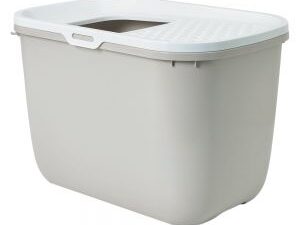 Savic Katzentoilette Hop In - weiß/beige