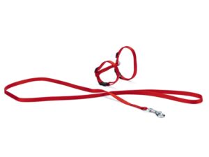 Karlie ASP Katzengeschirr mit Leine - Rot