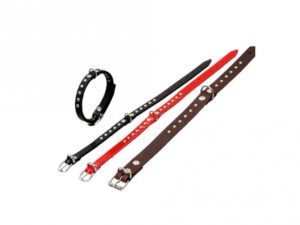 Karlie RONDO Halsband mit Ziernieten - Braun - 52cm / 20mm