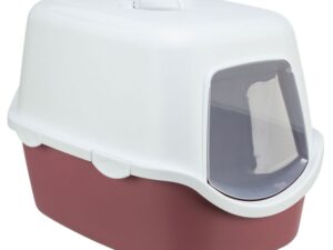 Trixie Katzentoilette Vico - altrosa/weiß