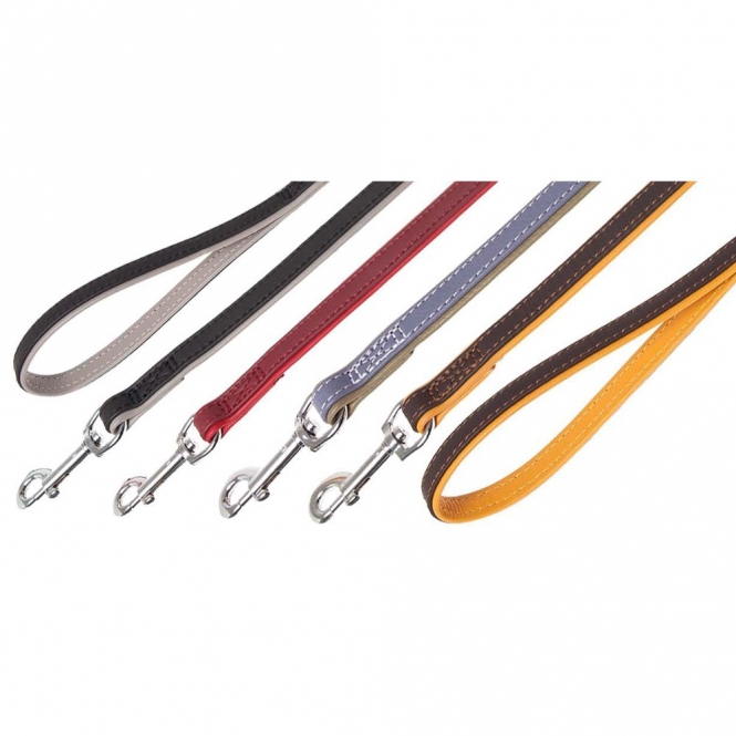 Karlie Vintage Trend Leine - Schwarzbraun/Grau - 100cm / 18mm – Bild 3