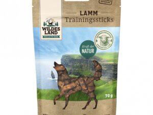 Wildes Land Trainingssticks Lamm 70g