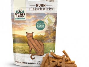 Wildes Land Cat Fleischsticks Huhn 50g