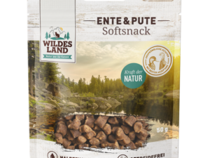 Wildes Land Cat Softsnack Ente & Pute 50g