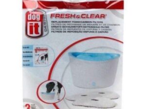 DOGIT Ersatzfilter für Fresh+Clear Trinkbrunnen 6L