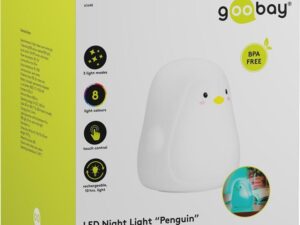 LED-Nachtlicht Pinguin- VPE: 1