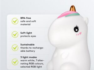 LED-Nachtlicht Einhorn- VPE: 1