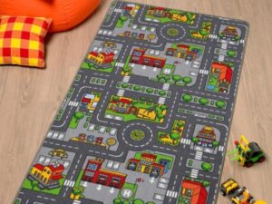 Spielteppich City 100x165cm