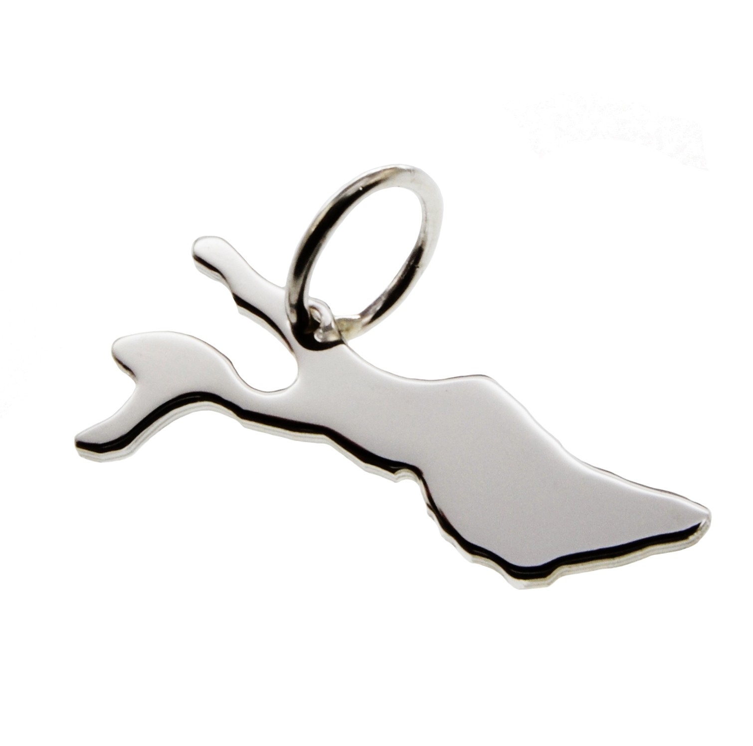 Bodensee Anhänger in massiv 925 Silber