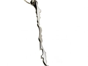 Chile Anhänger in massiv 925 Silber