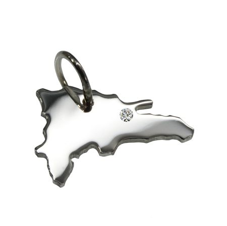 DomRep Anhänger mit Brillant 0,015ct am Wunschort 925 Silber
