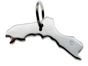 Kurdistan Anhänger mit Brillant 0,015ct am Wunschort 925 Silber