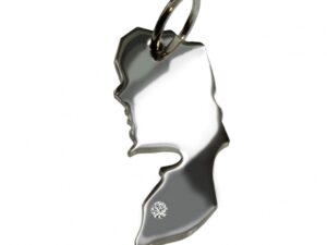 Palästina Anhänger mit Brillant 0,015ct am Wunschort 925 Silber