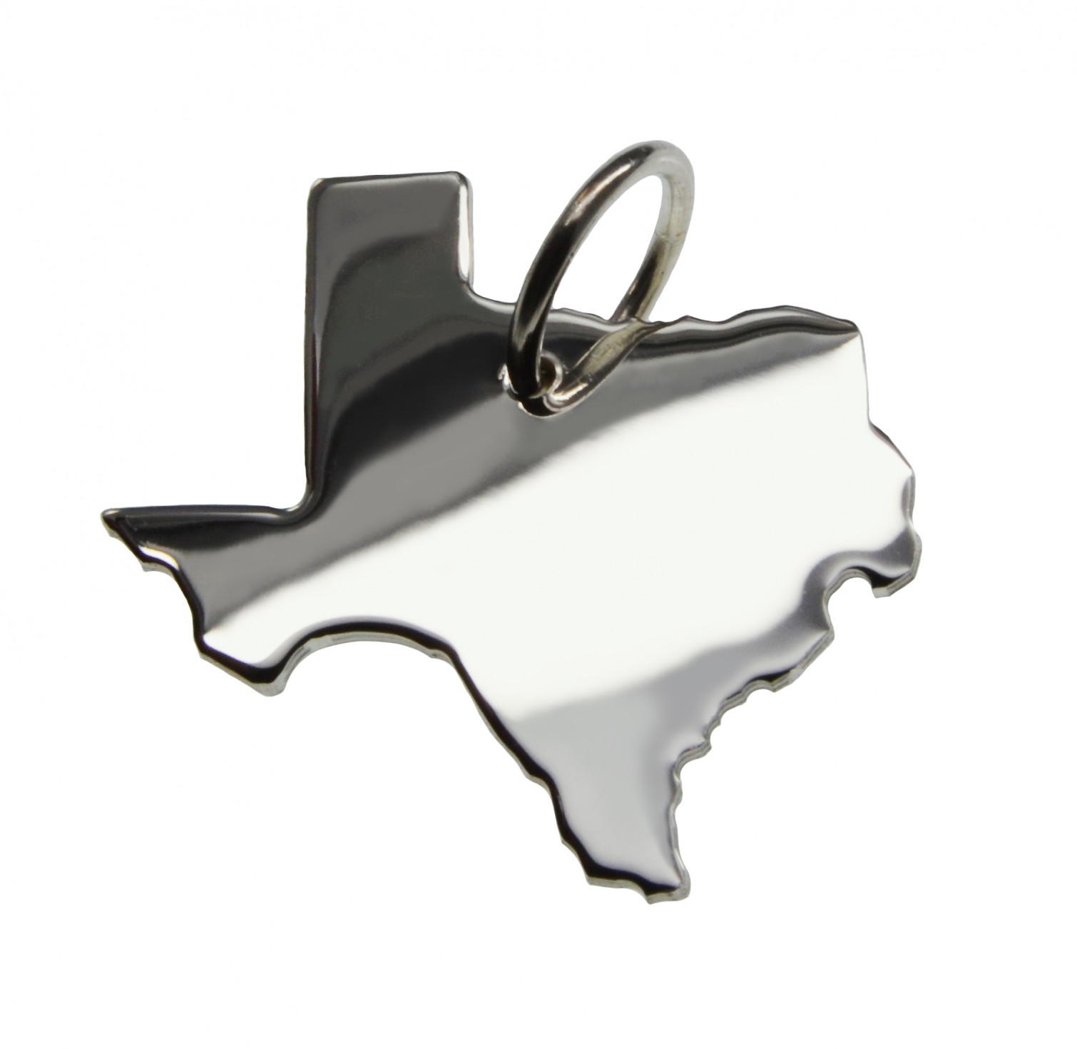 Texas Anhänger in massiv 925 Silber