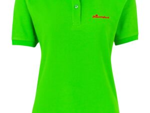 MIASANFESCH, Mia san Bayern Damen Hemd Polo Shirt hochwertig Grün L